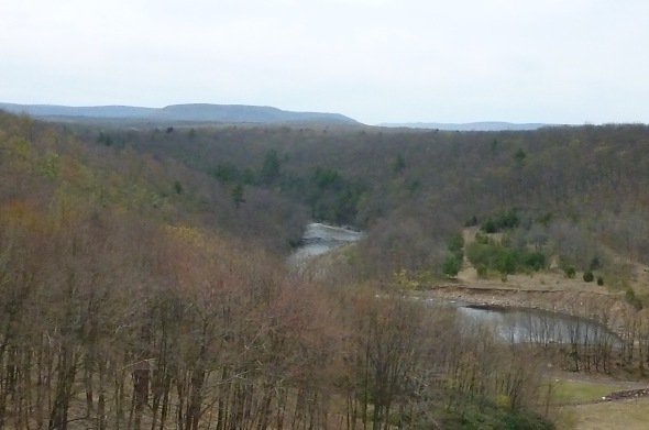 View from near Walter Dam